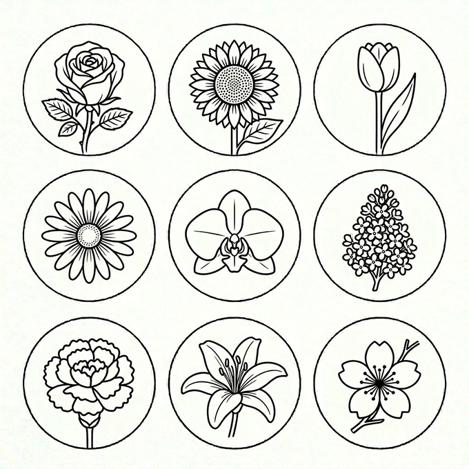 花